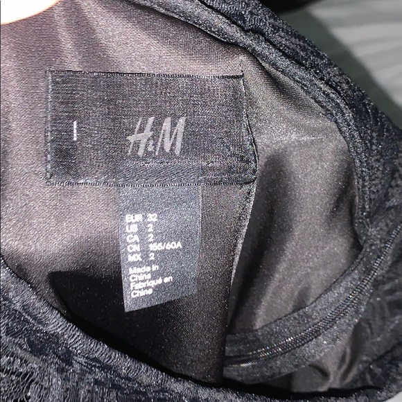 H&M black long lace skirt - Picture 4 of 5